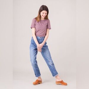 MAGUBA Sweden Stockholm Leather Mule Clogs in Dark Green Size37 (US7)